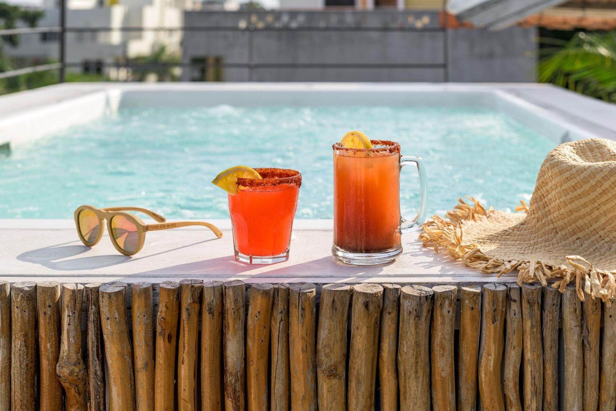 Hotel Banana Boutique & Spa - 5Th Av Плая-дель-Кармен Экстерьер фото